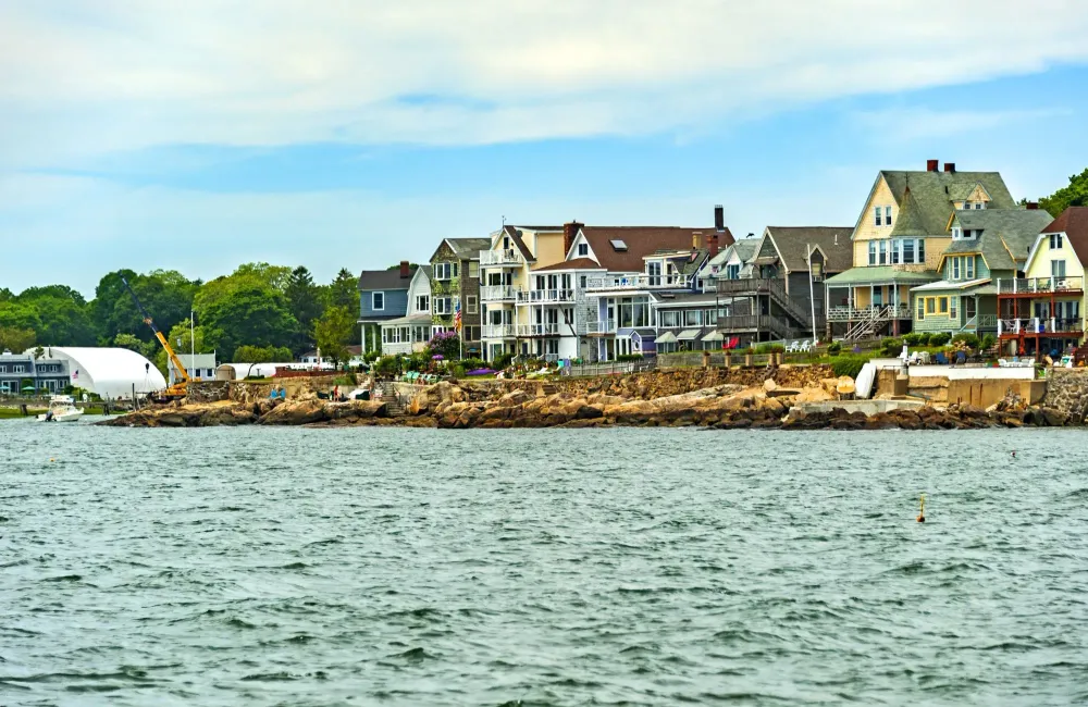 Coastline of Salem, Massachusetts